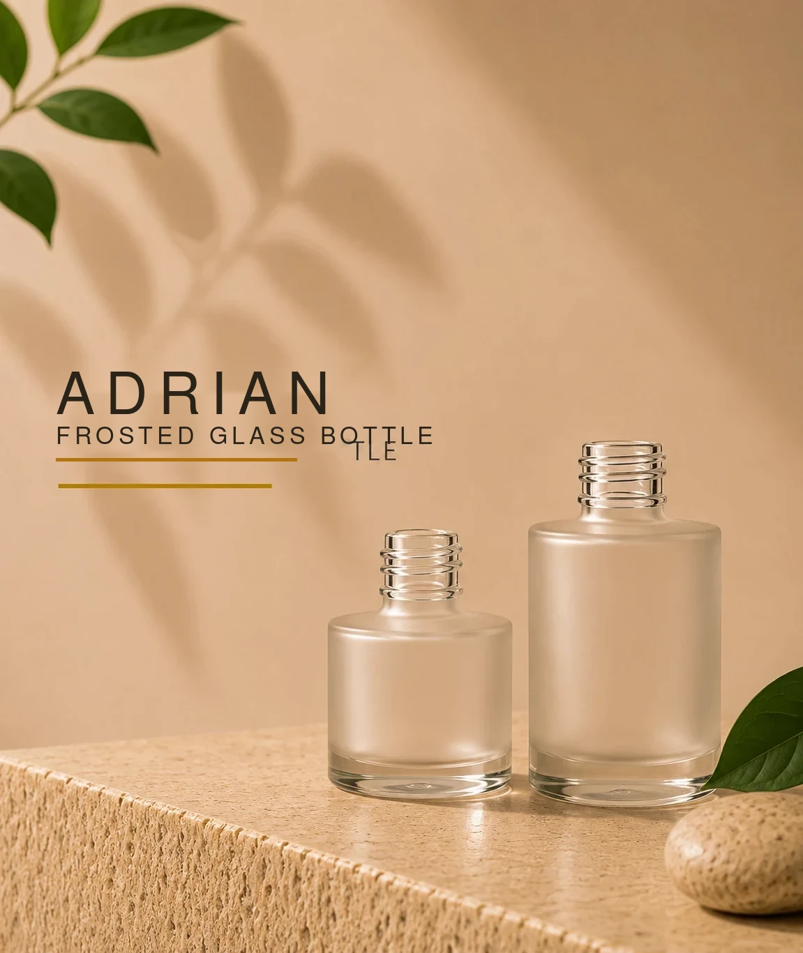 Adrian Glass Bottle