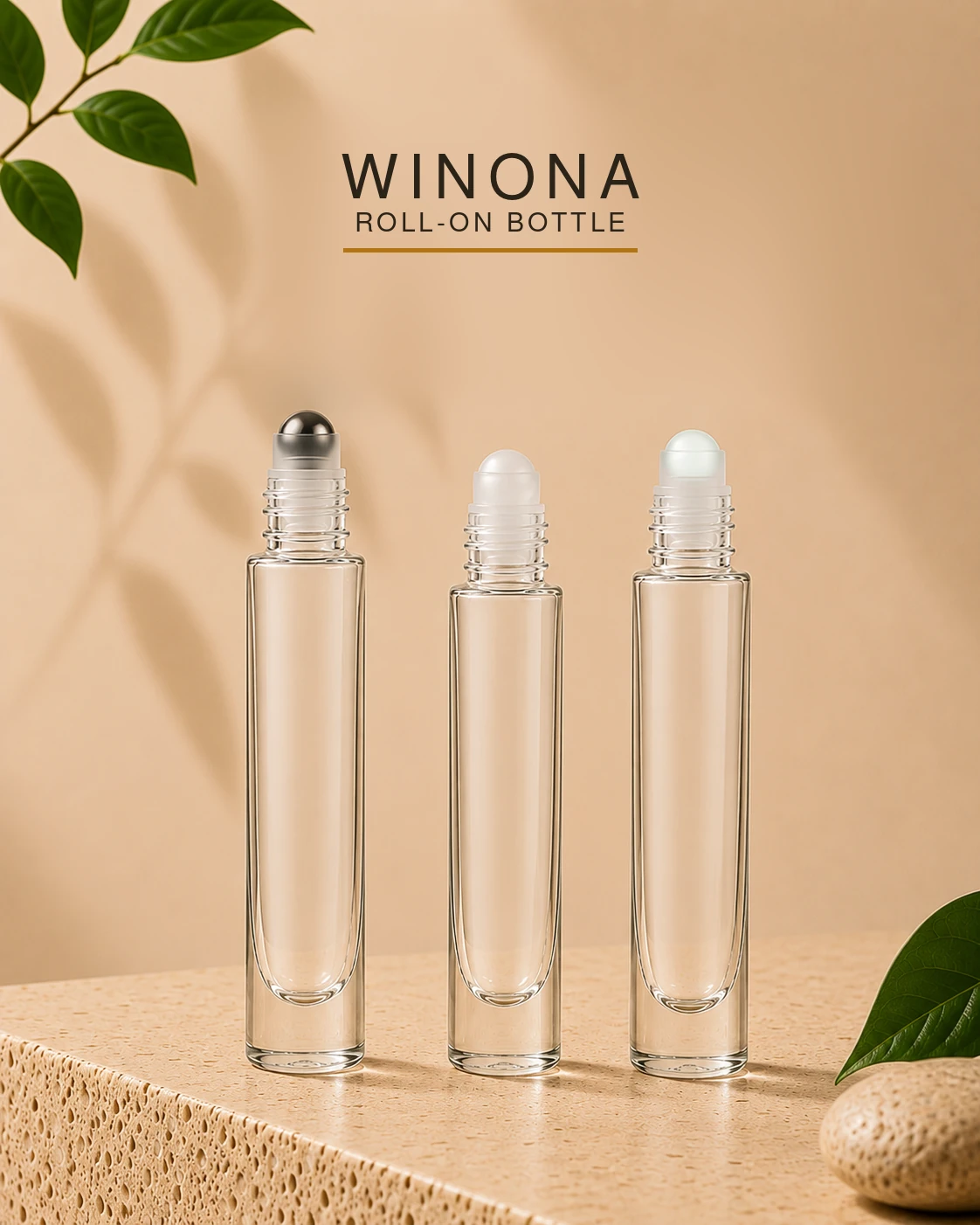 Winona Glass Bottle (Roll-on Option)